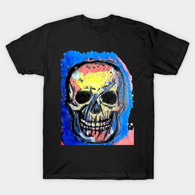 Dream Skull T-Shirt by KazArtDesigns